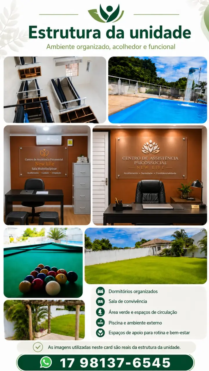 Estrutura da unidade New Life